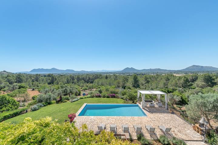Finca mit Meerblick für 6 Personen, mit Garten in Pollença - 3