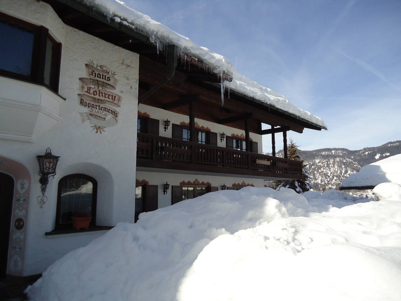 Appartement de vacances entier, Ferienwohnung Adlerhorst im Haus Lohrey - Lumineux 2 pièces Nid d'aigle, 50 m in Reit im Winkl, Alpes bavaroises