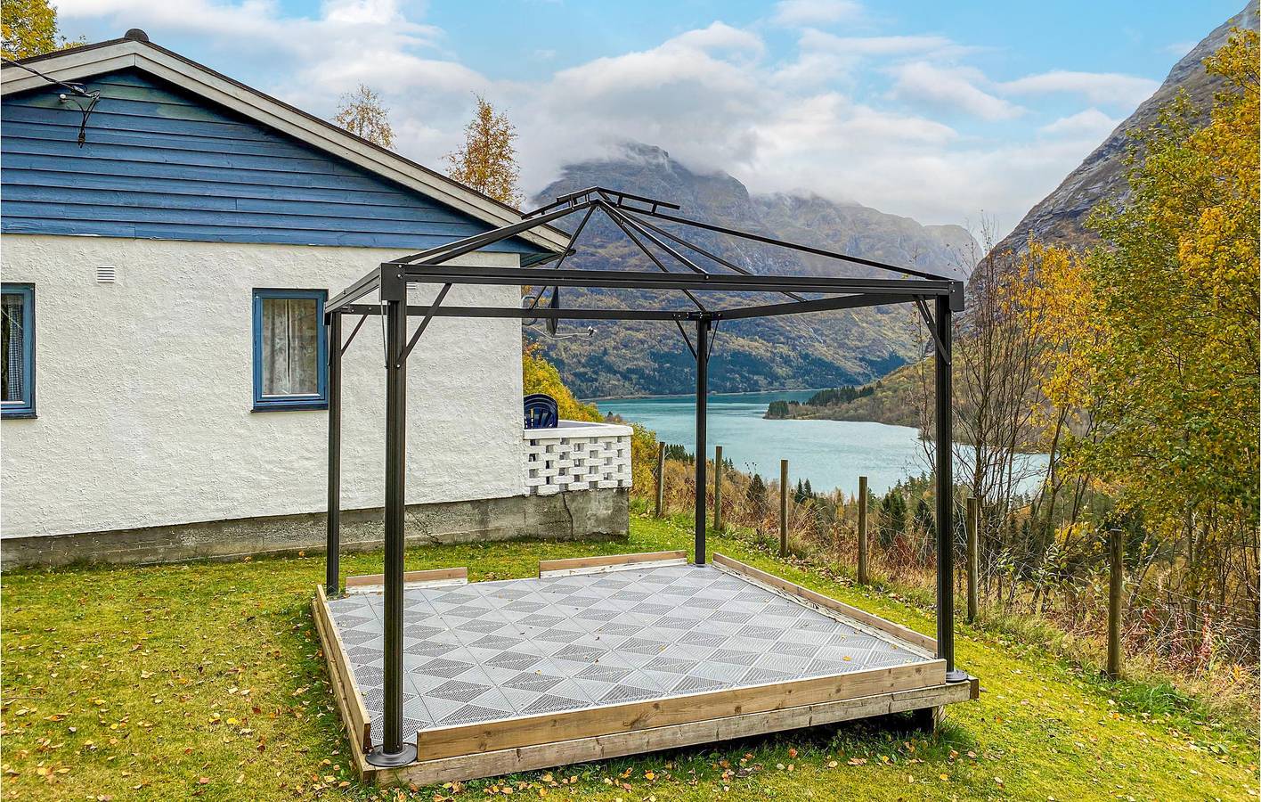 Ferienhaus für 6 Personen mit Ausblick in Gloppen