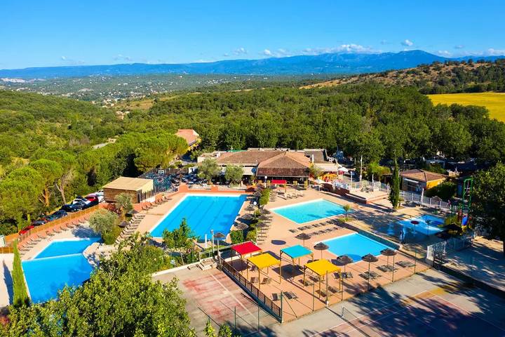 Mobil home pour 6 personnes, avec piscine et terrasse à Lagorce - 2