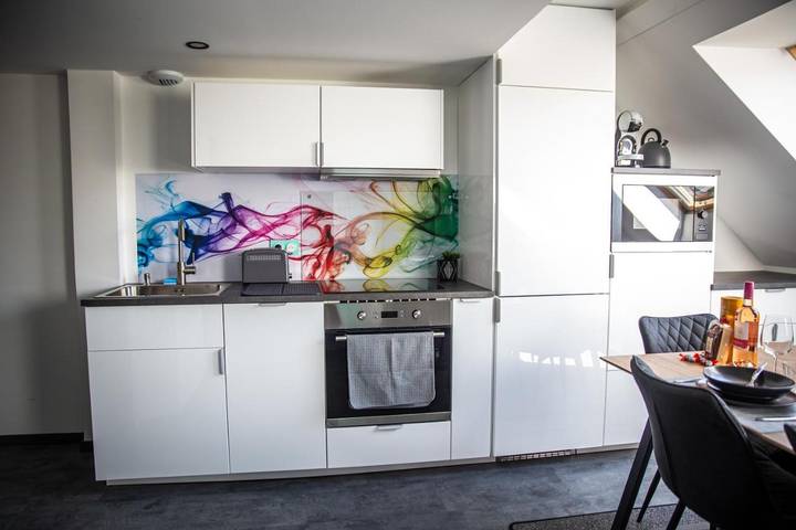 Gîte pour 6 personnes, avec vue ainsi que jardin et vue sur le lac, animaux acceptés dans Grand lac de Laffrey - 4