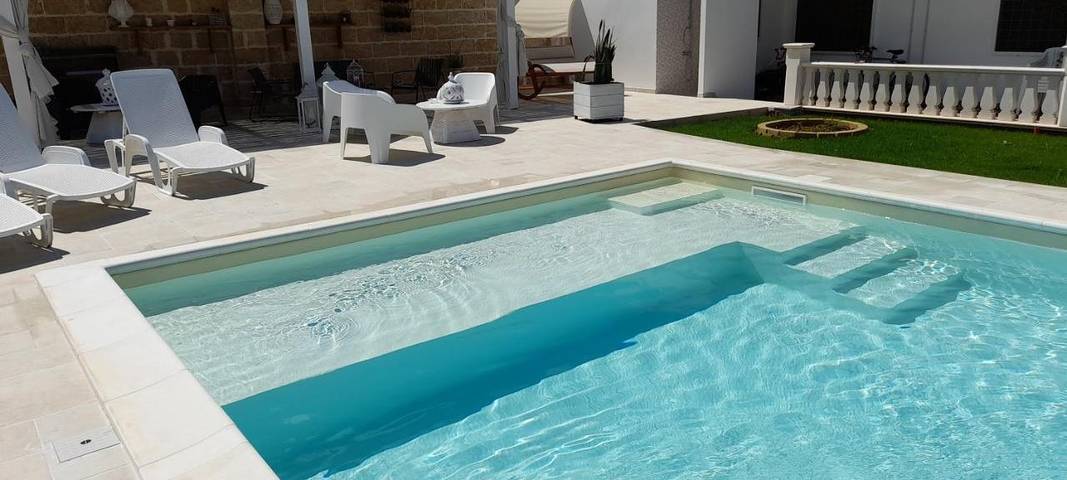 B&b per 2 persone, con Balcone e Terrazza nonché Giardino e Piscina a Taviano