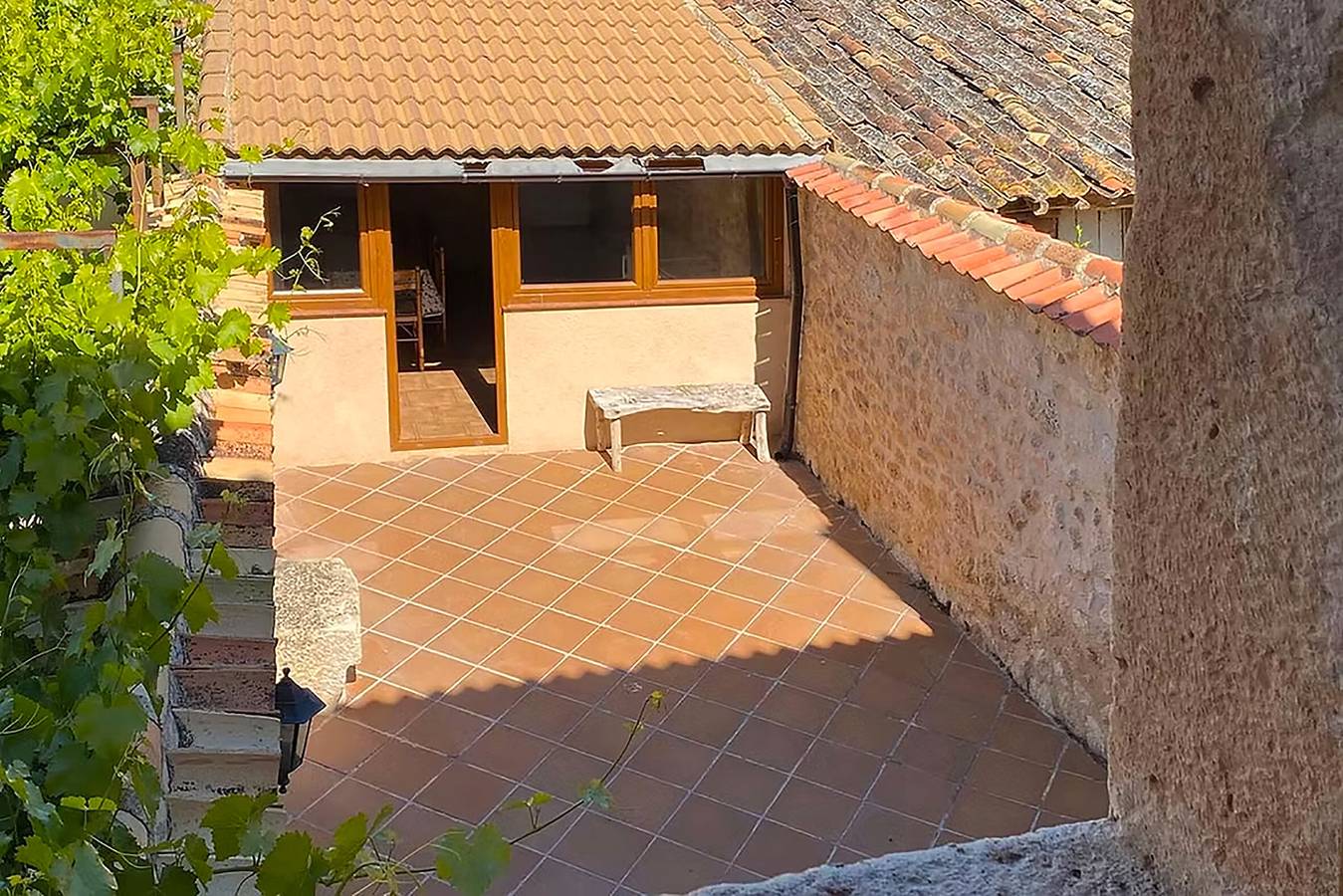 Landhaus 'La Marcela' mit Bergblick, privater Terrasse und Wlan in Peñalba de San Esteban, San Esteban de Gormaz