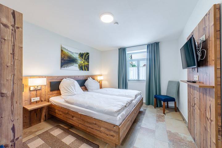 Ferienwohnung für 4 Personen, mit Balkon und Ausblick in Spalt