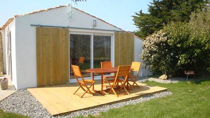 Gîte pour 3 personnes, avec jardin et terrasse, animaux acceptés en Vendée