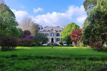 Château pour 25 personnes, avec jardin et piscine en Bretagne