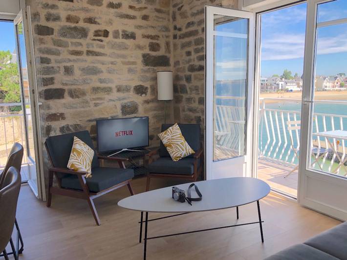 Gîte pour 2 personnes, avec balcon à Larmor-Plage - 4