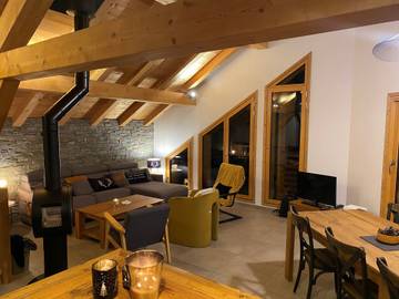 Chalet pour 8 personnes, avec balcon/terrasse à Valloire