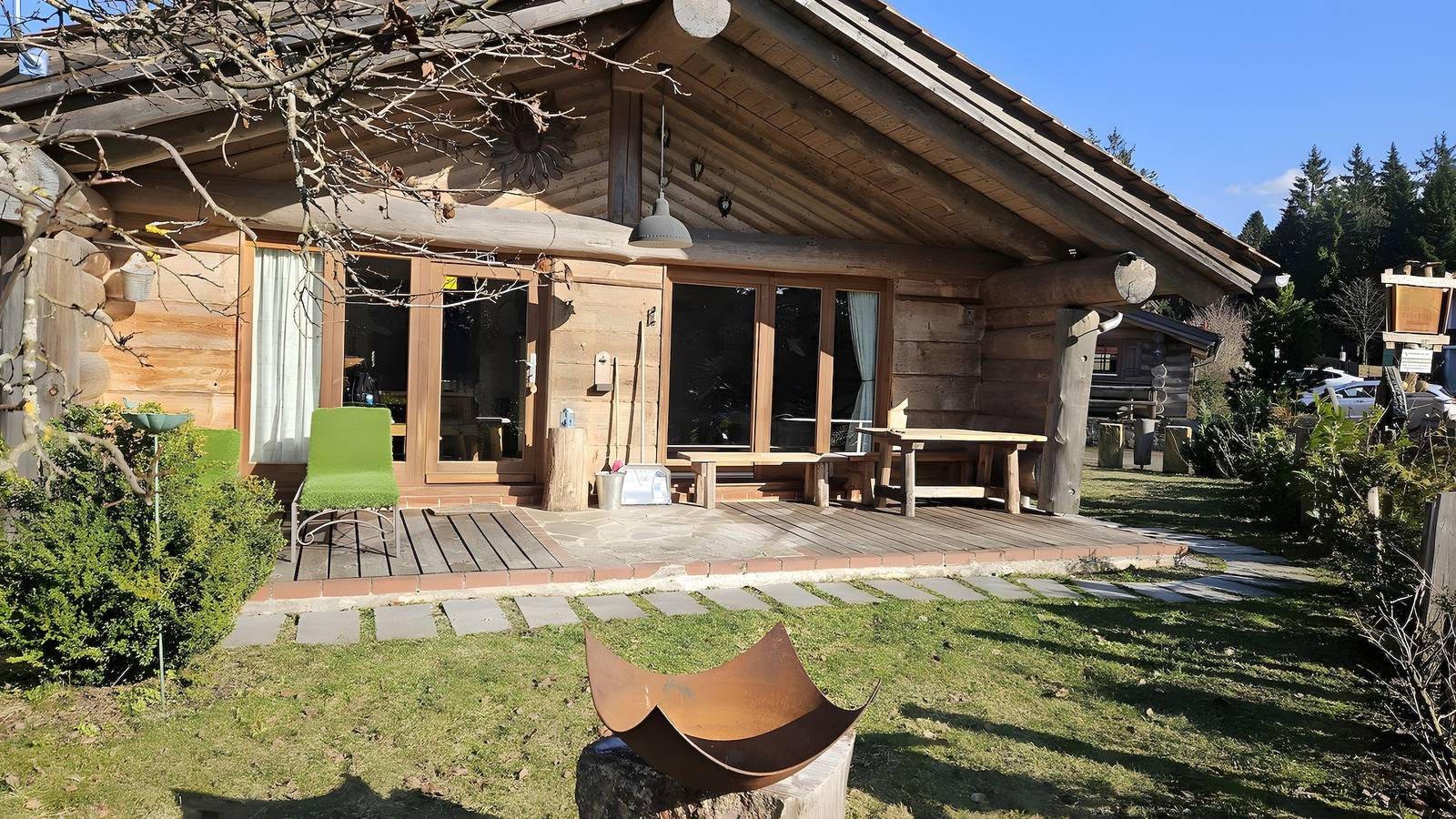 Ferienhaus 'Blockhütte' mit Wlan in Sankt Englmar, Ostbayern