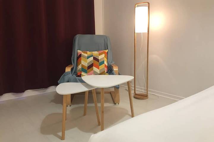 Appartement entier, T2 lumineux vue sur Cher, 8mn Gare & centre in Tours, Région de Tours