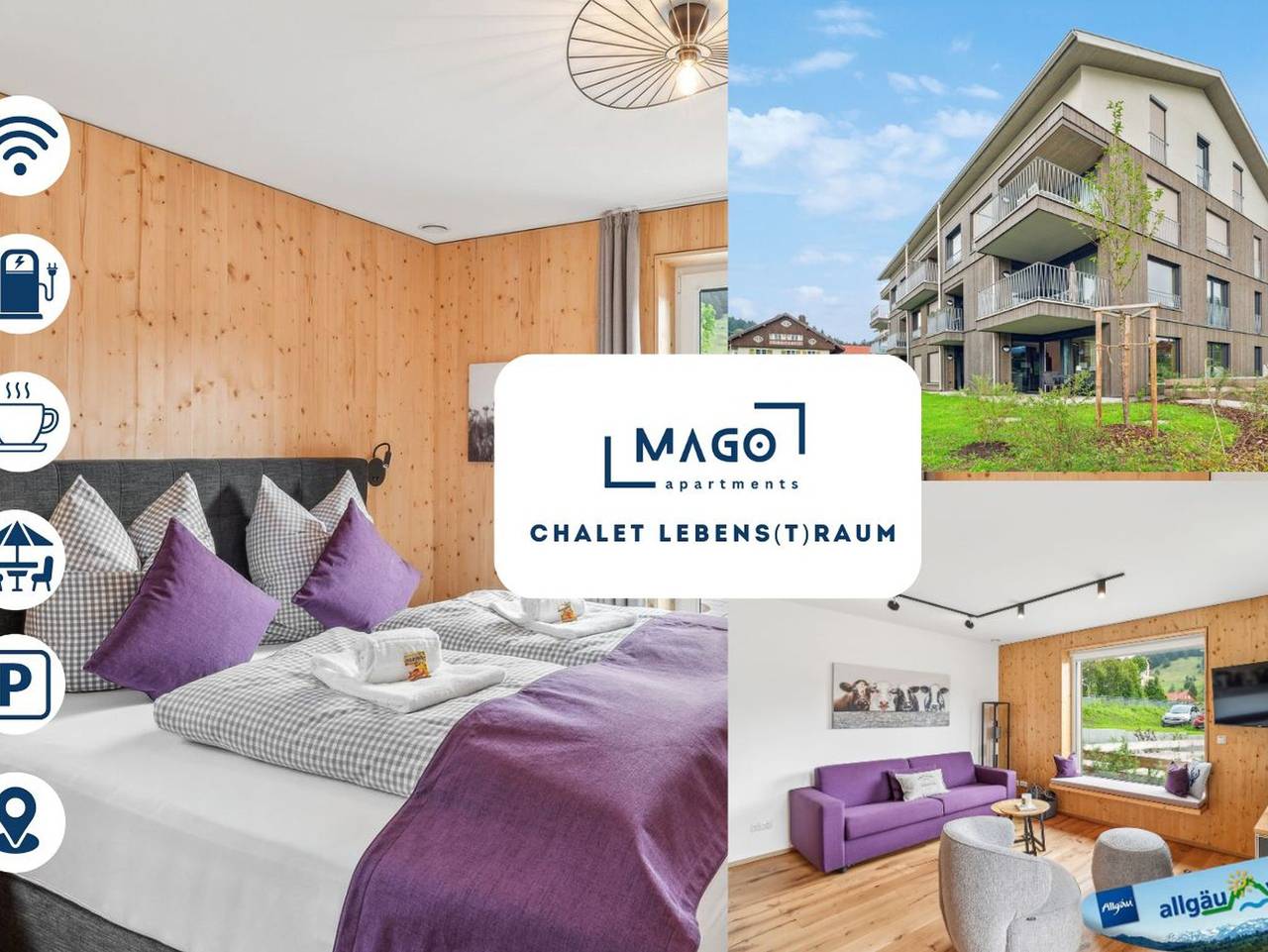 Ganze Ferienwohnung, Chalet Lebens(T)raum in Oberstaufen, Bayerisch Schwaben