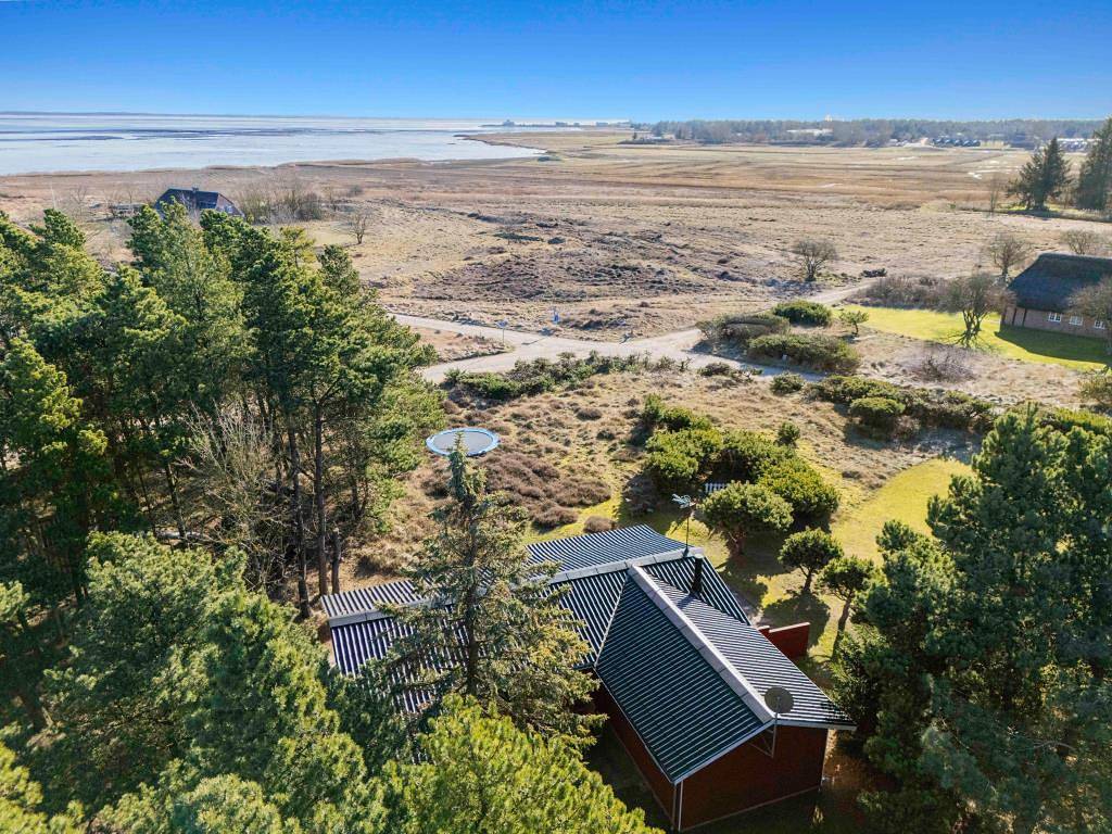Dänische Ferienhausidylle für 6 Personen auf Römö mit Panoramablick auf das Wattenmeer in Sønderstrand, Tagholm