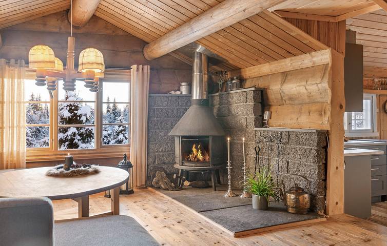 Ferienhaus für 6 Personen mit Terrasse in Gol