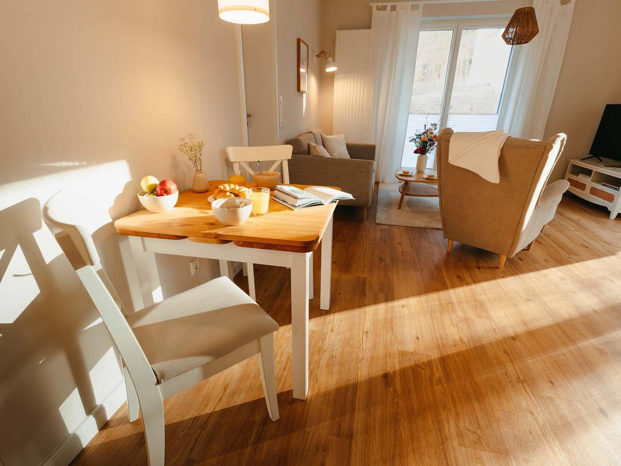 Ganze Ferienwohnung, Übermsee - Fine Stuuv, Eg, 1 Schlafzimmer in Ratzeburg, Ratzeburger See