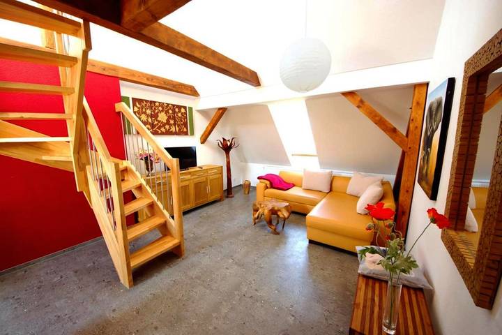 Ferienwohnung für 4 Personen, mit Ausblick