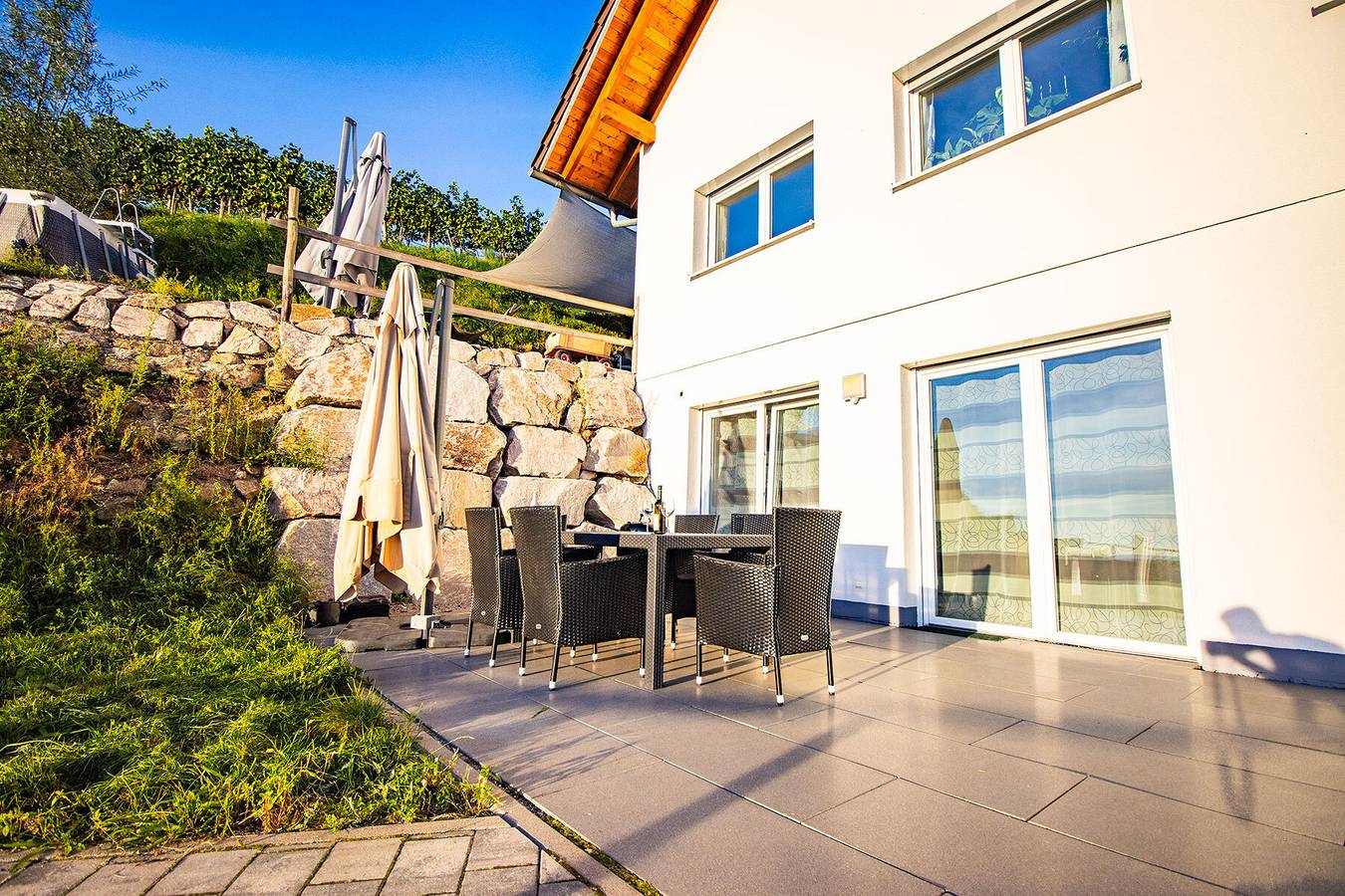 Ganze Wohnung, Ferienwohnung 'Paradieshof' mit Privatterrasse und Wi-Fi in Lautenbach, Mittlerer Schwarzwald