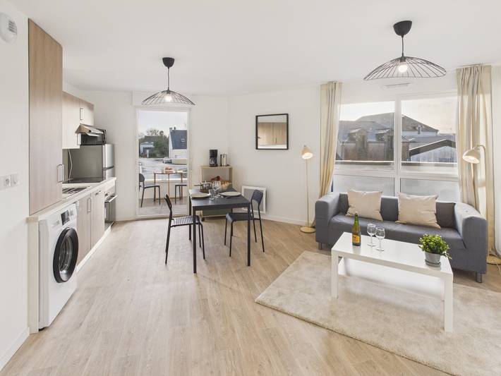 Appartement de vacances pour 2 personnes, avec Balcon