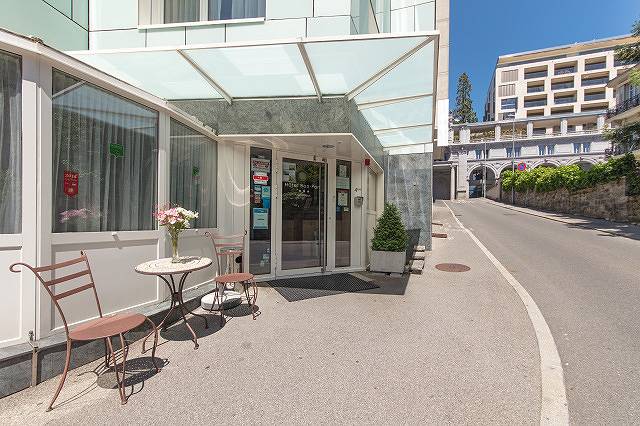 Hôtel Bon Port - Single room in Montreux, Lake Geneva