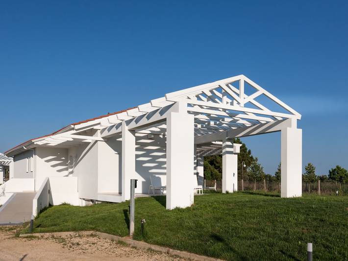 Bungalow für 6 Personen, mit Pool und Garten auf den Peloponnes