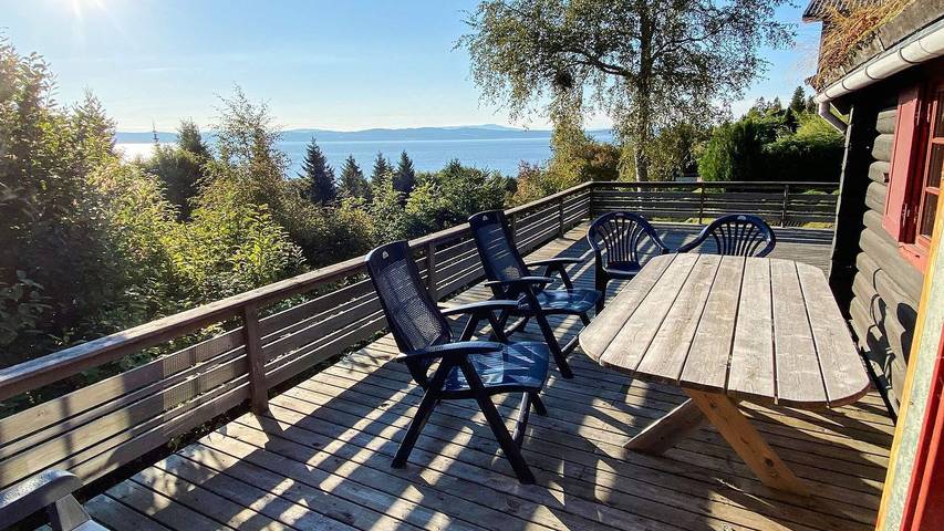 Ferienhaus für 7 Personen, mit Terrasse in Tröndelag