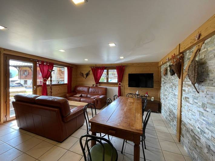 Gîte pour 8 personnes, avec terrasse à Cohennoz - 3