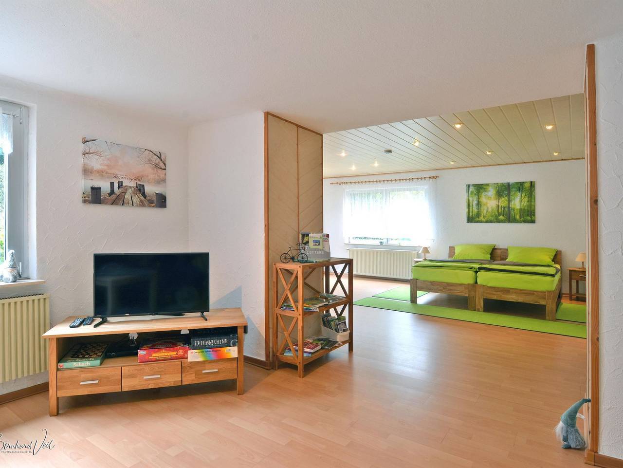 Ganze Ferienwohnung, Ferienwohnung Zum Findling - Appartement/Fewo, Dusche und Wc, 1 Schlafrau in Osburg, Landkreis Trier-Saarburg