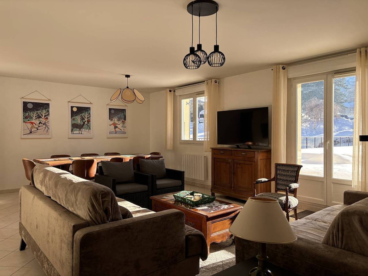 Appartement entier, Appartement au cœur de Villard de Lans avec grande terrasse et double garage in Villard-de-Lans, Parc naturel régional du Vercors