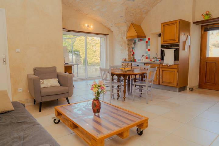 Maison de vacances pour 6 personnes, avec jardin