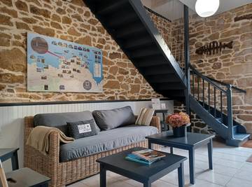 Cottage pour 2 personnes, avec jardin à Louannec