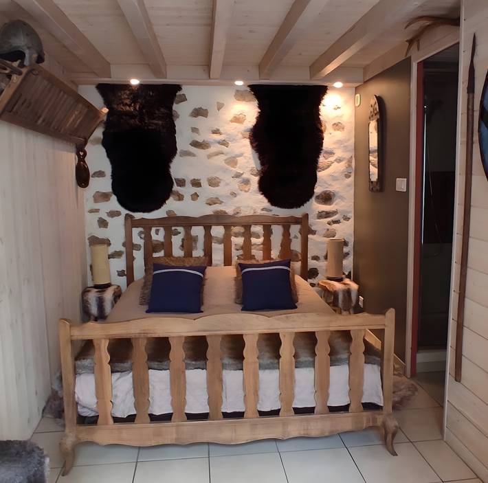 Chambre d’hôte pour 2 personnes, avec Jardin