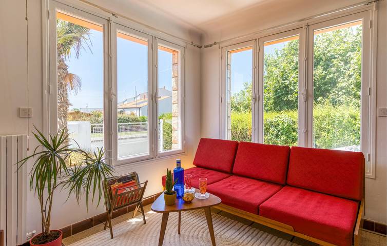 Acogedor apartamento con jardín, WiFi y aparcamiento cerca de Plage du Bureau in Vaux-sur-Mer, Côte de Beauté