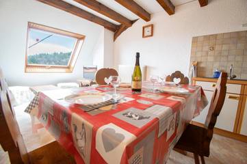Gîte pour 2 personnes, avec vue, animaux acceptés à Lapoutroie