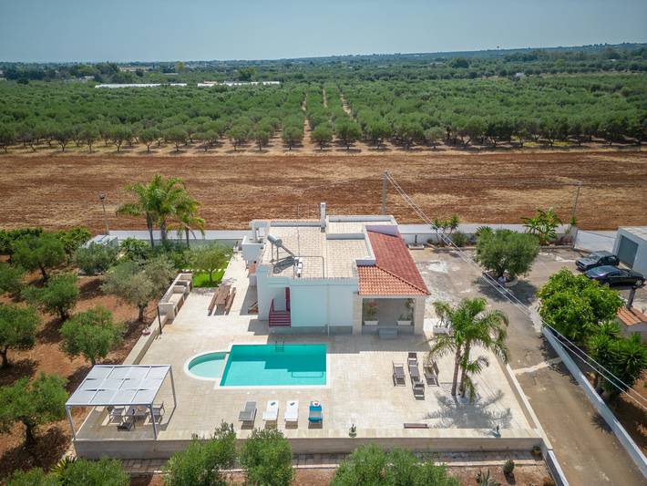 Location de vacances pour 6 personnes, avec Balcon/Terrasse et Jardin à Carovigno - 4