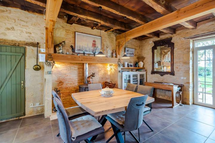Charming Cottage for 4 – Renovated House with Private Pool in Saint-Jory-las-Bloux, Périgord Vert