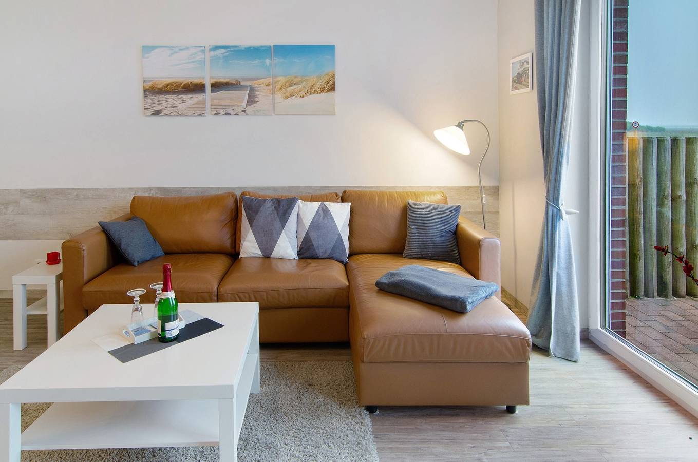 Ganze Wohnung, Ferienwohnung 'Dünenrose' mit Wlan in Borkum