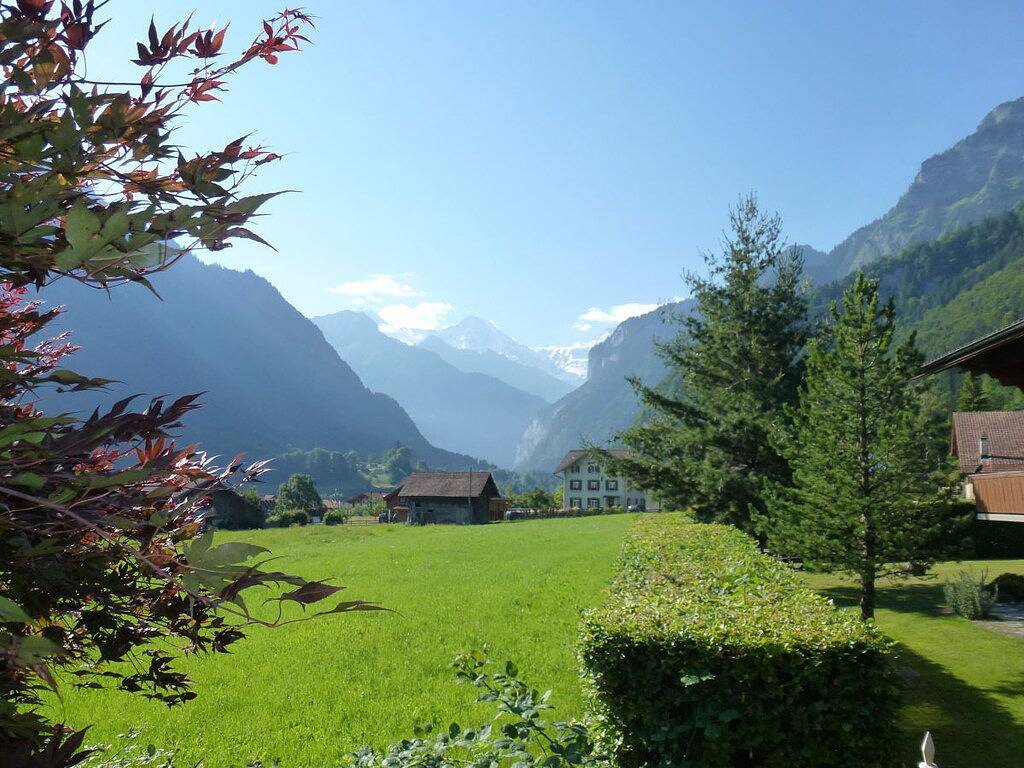 Im Haus Abendberg in Wilderswil, Thunersee
