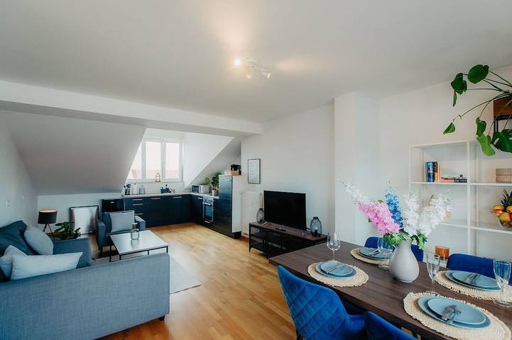 Ferienwohnung für 4 Personen, mit Terrasse in Zoo Leipzig