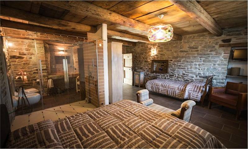 Casa vacanza per 2 persone, con Giardino e Piscina nonché Sauna a Galeata