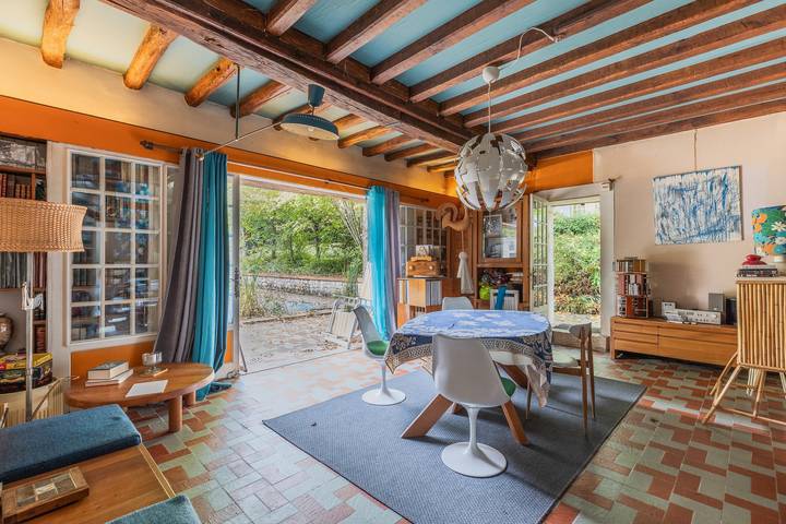 Casa de vacaciones 'La Closerie Du Cassereau' con jardín compartido y balcón in Vernou-sur-Brenne, Región de Tours