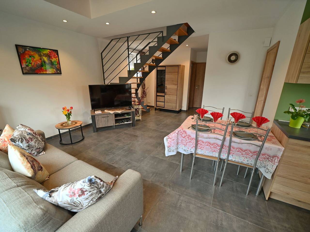 Vakantiehuis bij de Ourthe, België in Fronville, Hotton