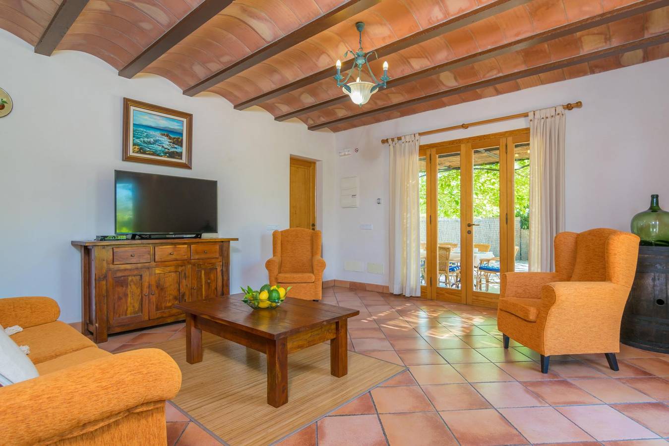 Can Mostatxet - Schönes Landhaus mit privatem Pool 1,6 km vom Strand entfernt. Wifi gratis in Can Picafort, Santa Margalida