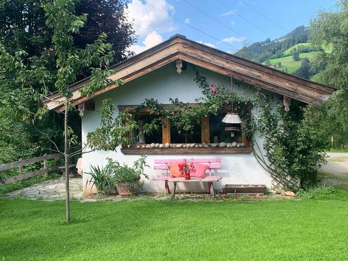 Ferienhaus für 5 Personen, mit Terrasse und Garten sowie Ausblick in Kitzbühel
