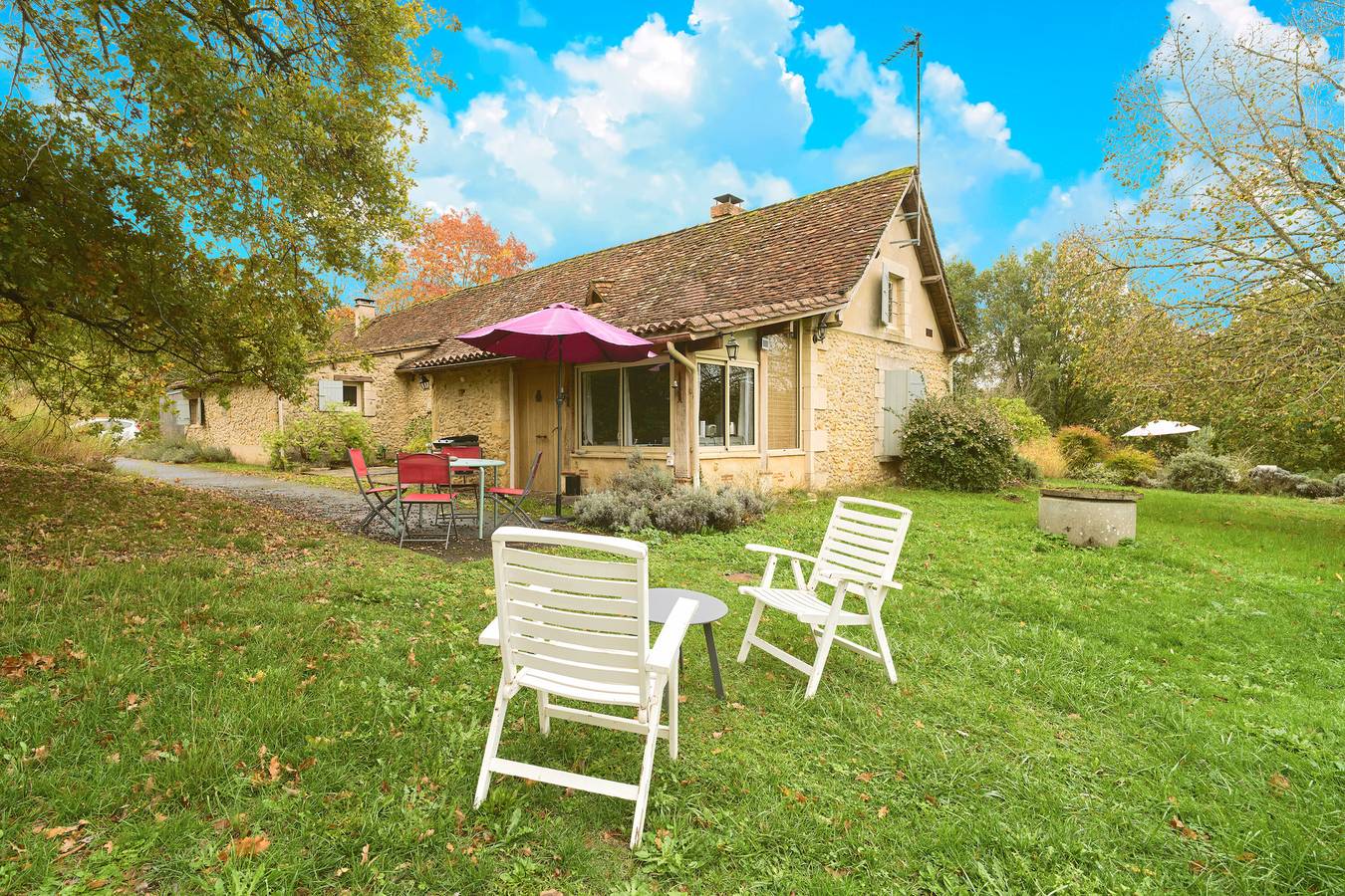 Le Duplex – Ferienhaus im Domaine de l'Ô mit Pool im Périgord Pourpre in Saint-Jean-d'Eyraud, Périgord Pourpre