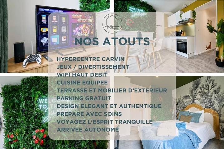 Gîte pour 4 personnes, avec terrasse à Carvin - 2