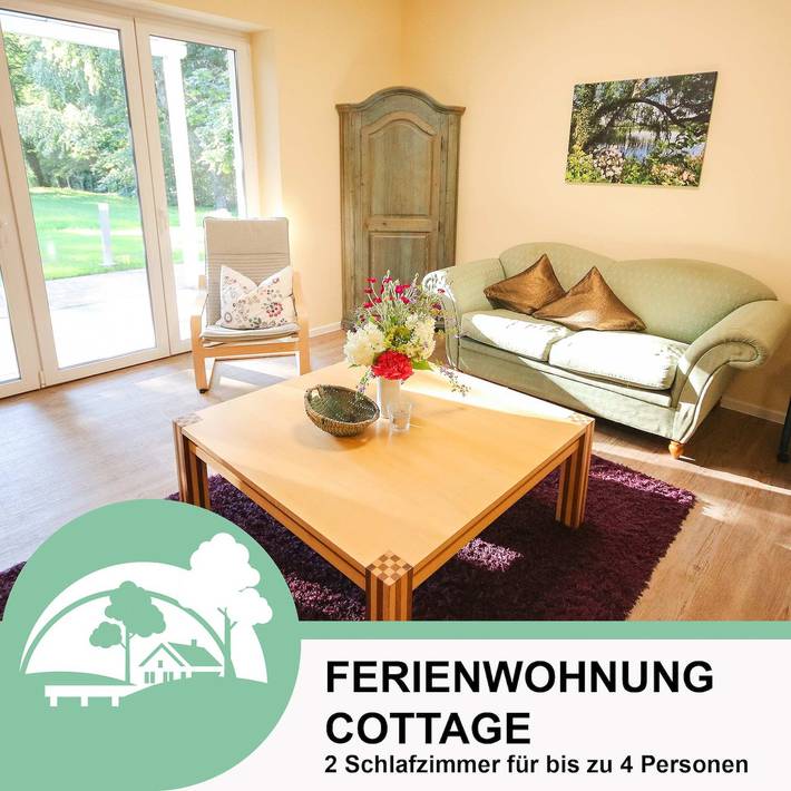 Ferienwohnung für 4 Personen, mit Garten