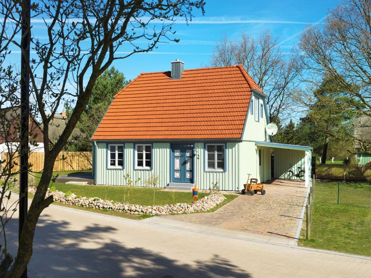 Toppzeichen in Wieck am Darß, Fischland - Darß - Zingst
