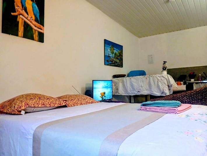 Appartement de vacances pour 2 personnes, avec terrasse et jardin, animaux acceptés