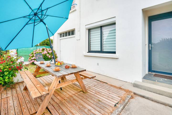 Maison de vacances pour 6 personnes, avec terrasse et jardin