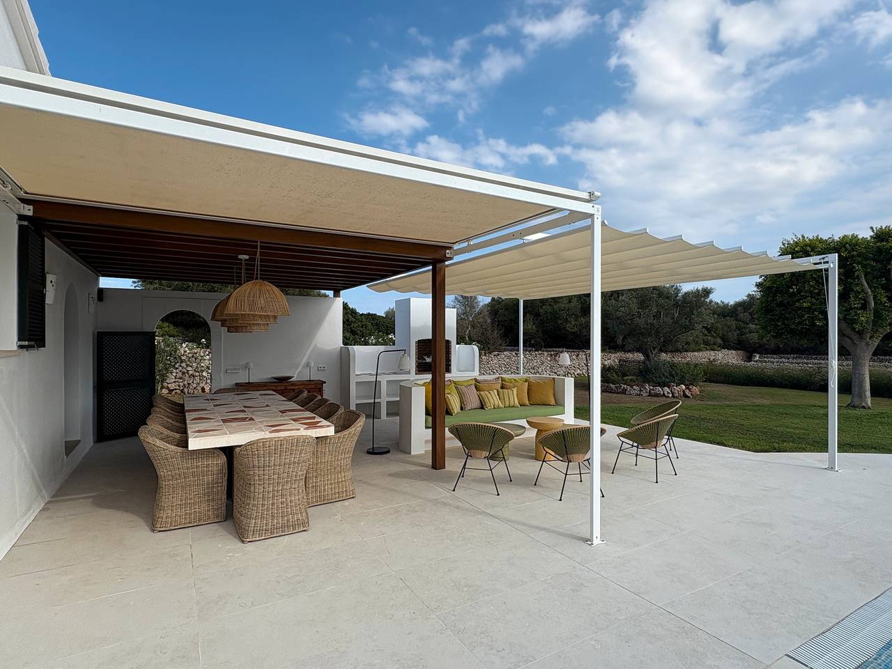 Villa "Estrella Sant Lluis" with private pool, private garden, and Wi-Fi in Pou Nou, Sant Lluís