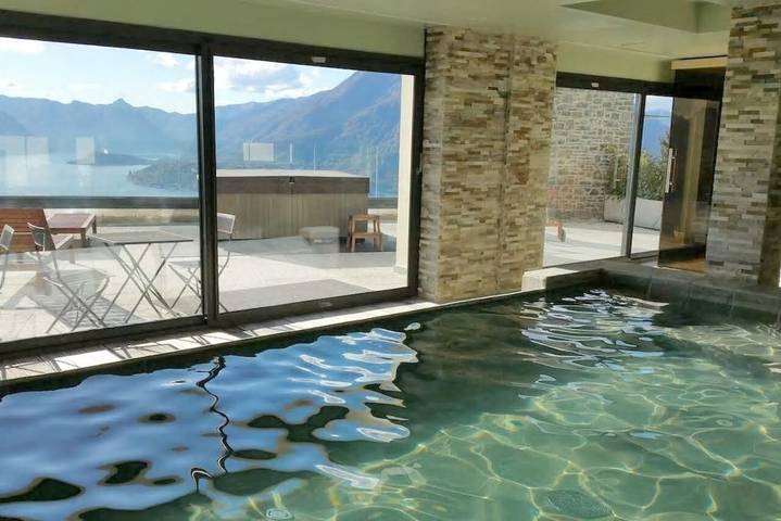 Gîte pour 4 personnes, avec Balcon et Jacuzzi ainsi que Jardin et Sauna dans Perledo - 2